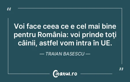 Ideea bine clocită trebuie să facă ad...