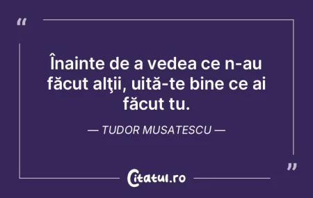Să nu spunem nu, fără a ştii că dac...