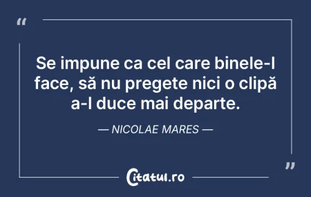 E mai bine să nu ai idei deloc, decât ... E mai bine să nu ai idei deloc, decât ...