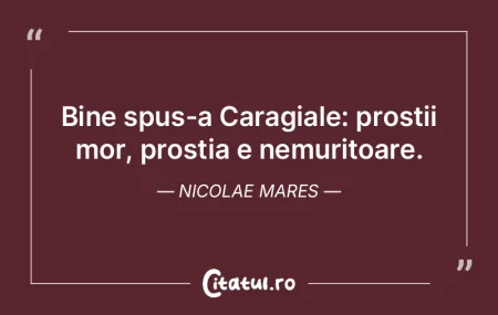 Când bine se știe ce se vrea, punctul ...