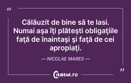 Când nu-l vrei, binele drept rău îl i...
