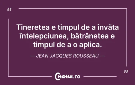 Fiecare moment este prețios, așa că n...