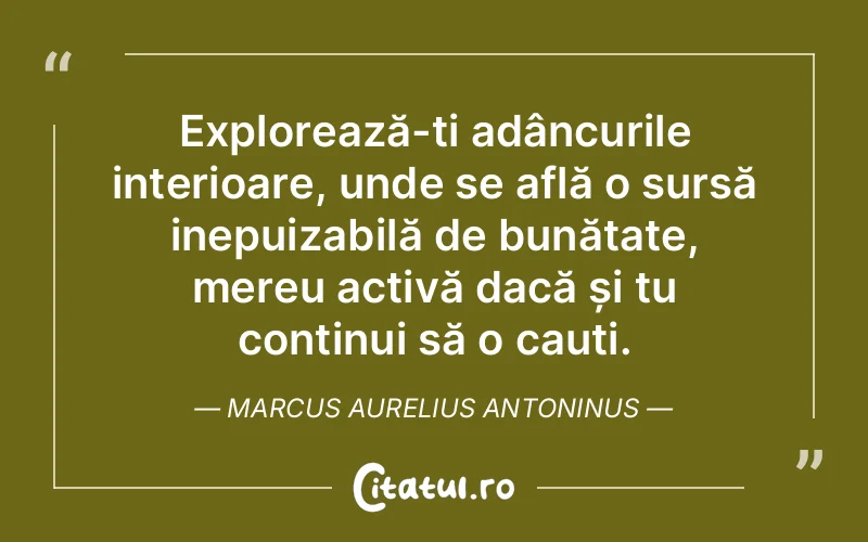 Citat Marcus Aurelius Antoninus - citate viata