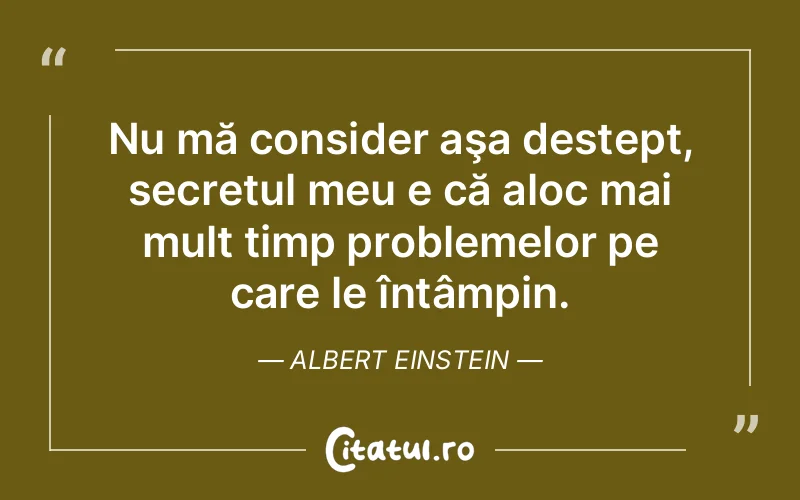 Citat Albert Einstein - citate viata