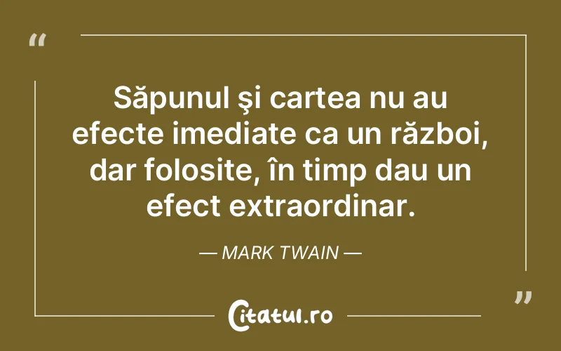Citat Mark Twain - citate viata