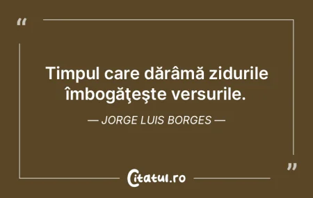 Timpul fuge fără să se mai întoarcă...