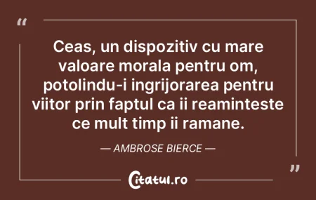 Am invatat ca poti continua inca mult ti...