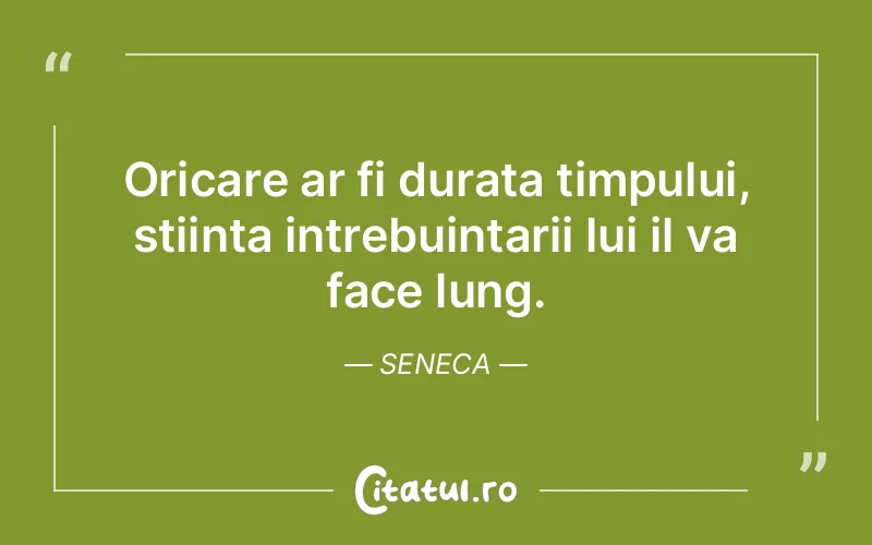 Citat Seneca - citate viata