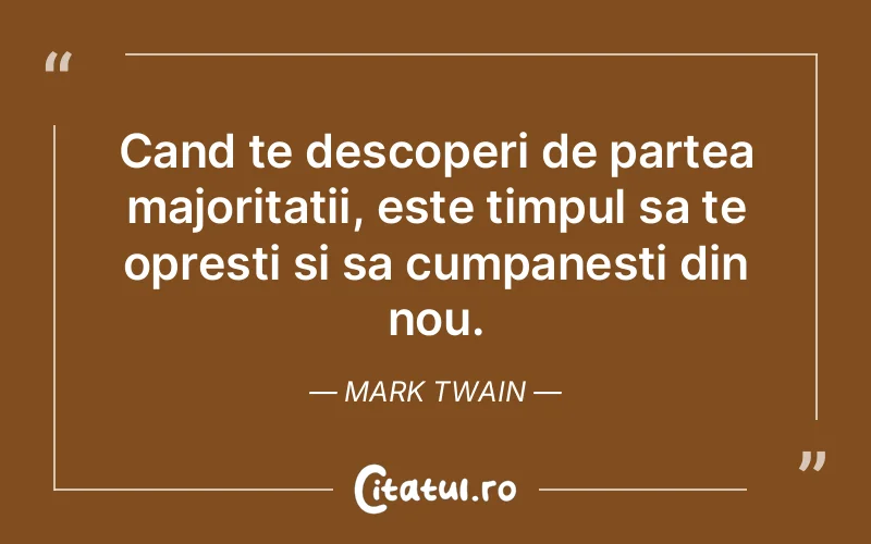 Citat Mark Twain - citate viata