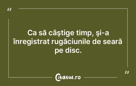 Domnilor politicieni, e timpul să vă �...