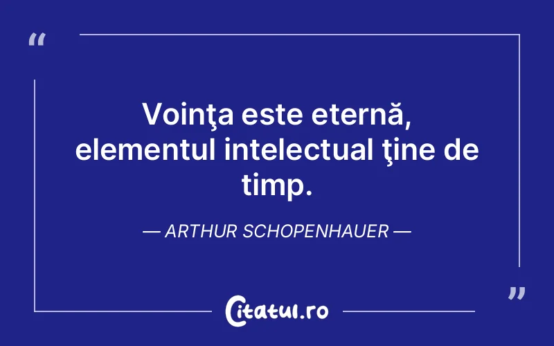 Citat Arthur Schopenhauer - citate viata