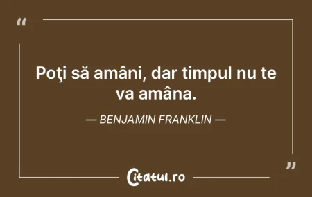 Împarte-ţi timpul cu grijă dacă vrei... Împarte-ţi timpul cu grijă dacă vrei...