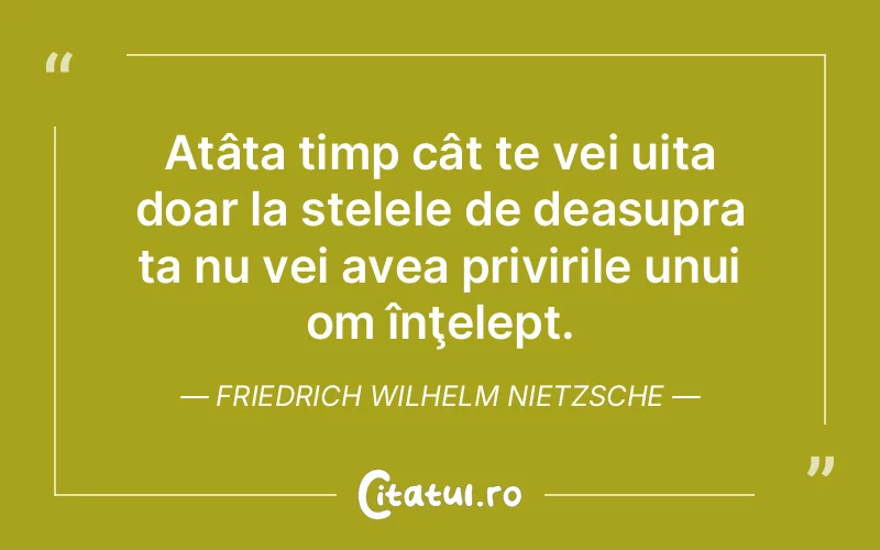 Citat Friedrich Wilhelm Nietzsche - citate viata