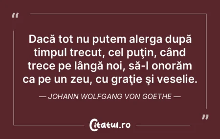 Timp - Un inepuizabil subiect de convers...