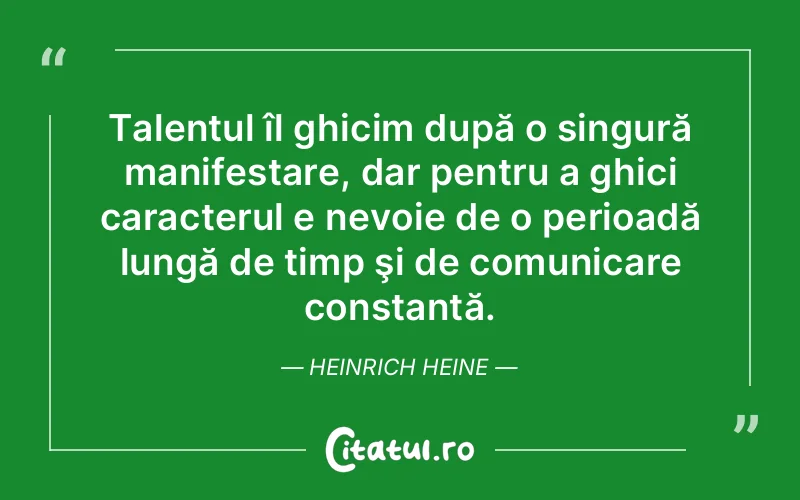 Citat Heinrich Heine - citate viata