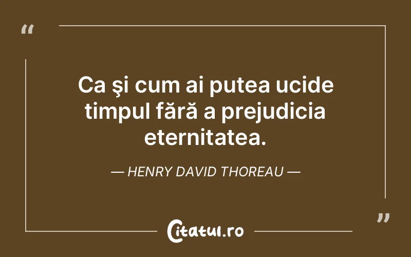 Citat Henry David Thoreau - citate viata