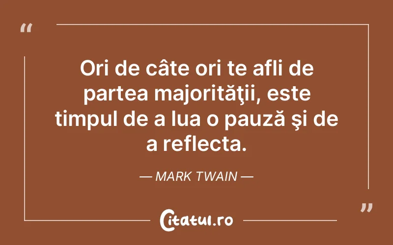 Citat Mark Twain - citate viata