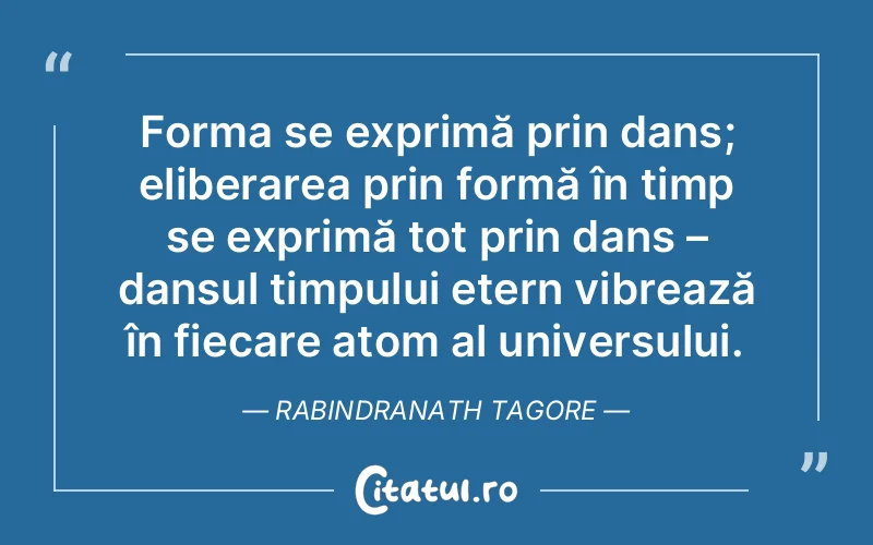 Citat Rabindranath Tagore - citate viata