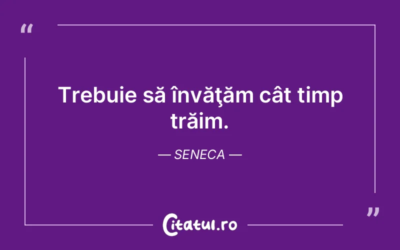 Citat Seneca - citate viata