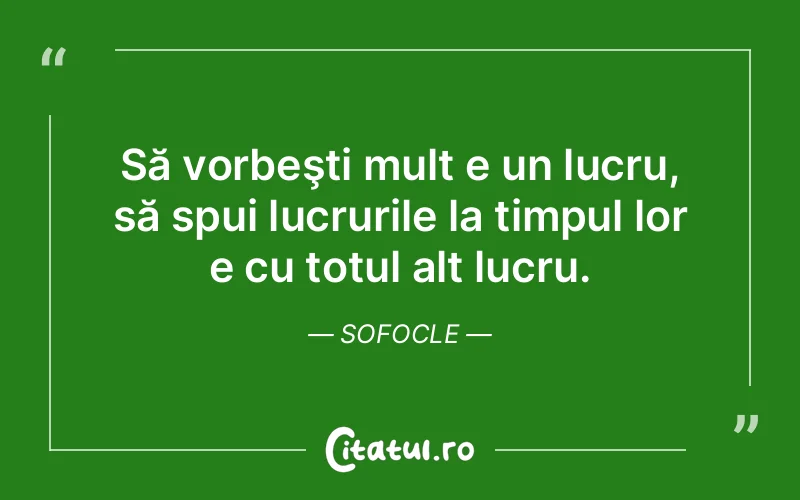 Citat Sofocle - citate viata