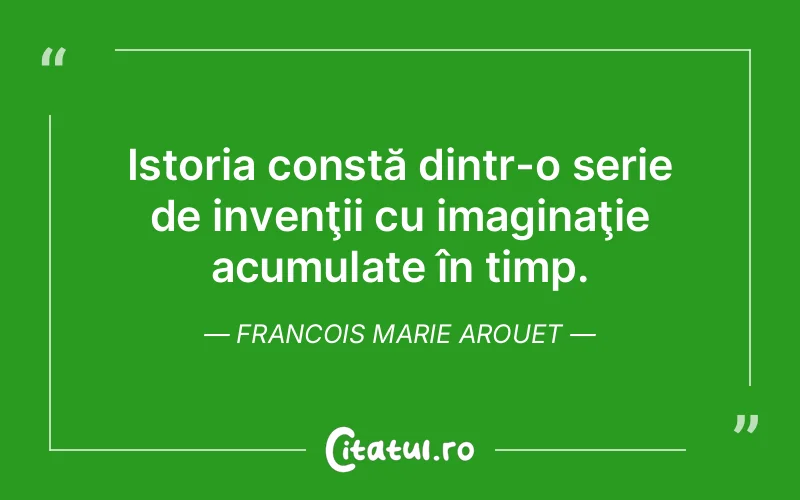 Citat Francois Marie Arouet - citate viata