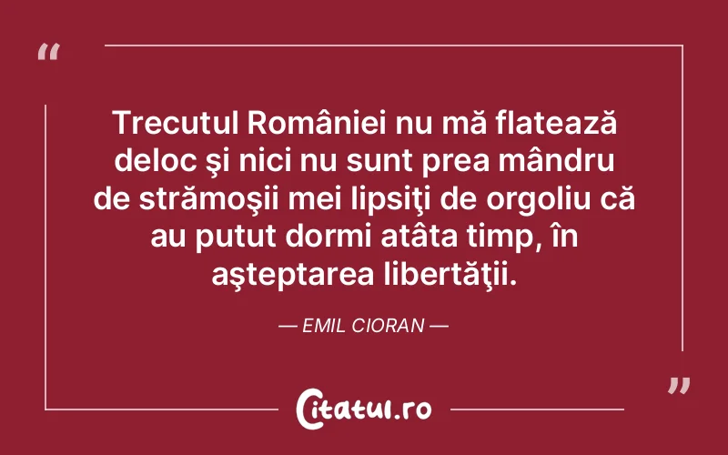Citat Emil Cioran - citate viata