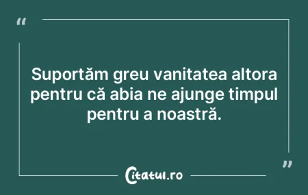 Cei care critică îi judecă pe alții ...