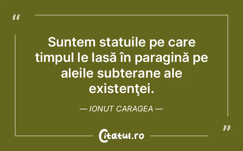 Citat Ionut Caragea - citate viata