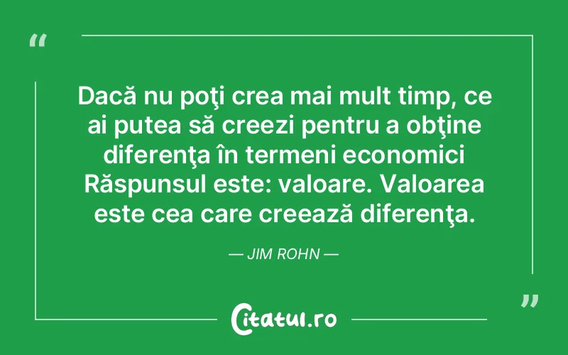 Citat Jim Rohn - citate viata