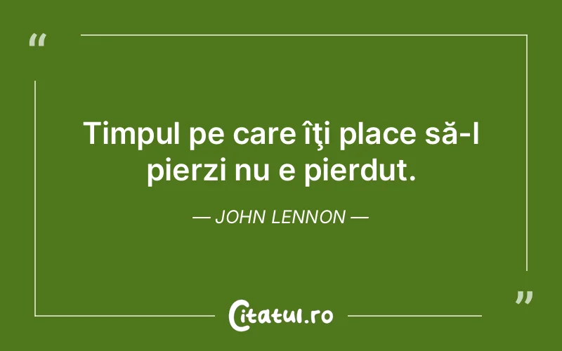 Citat John Lennon - citate viata