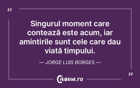 Fiecare dintre noi conferim un sens vie�...