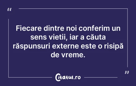 Tinereţea este timpul pe care îl avem ...