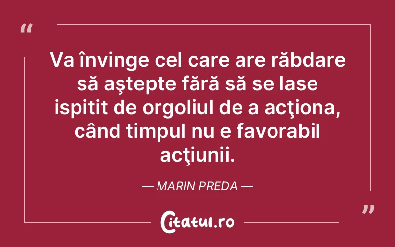 Citat Marin Preda - citate viata