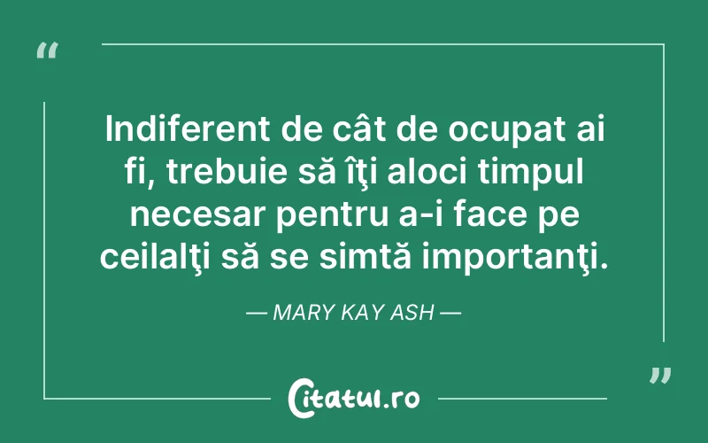 Citat Mary Kay Ash - citate viata