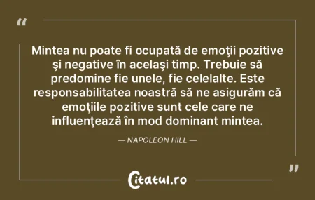 Nu aştepta. Timpul nu va fi niciodată ... Nu aştepta. Timpul nu va fi niciodată ...