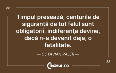 Timpul pierdut nu se mai recuperează, a... Timpul pierdut nu se mai recuperează, a...