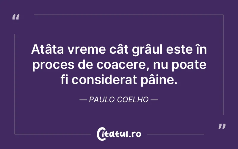 Citat Paulo Coelho - citate viata