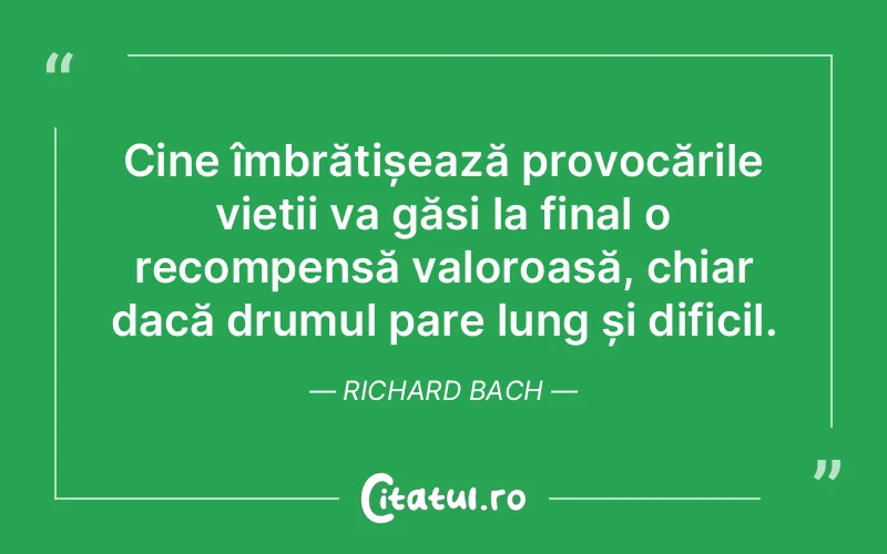 Citat Richard Bach - citate viata