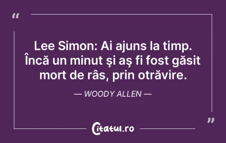 Lester: Comedia e tragedie plus timp! Wo...
