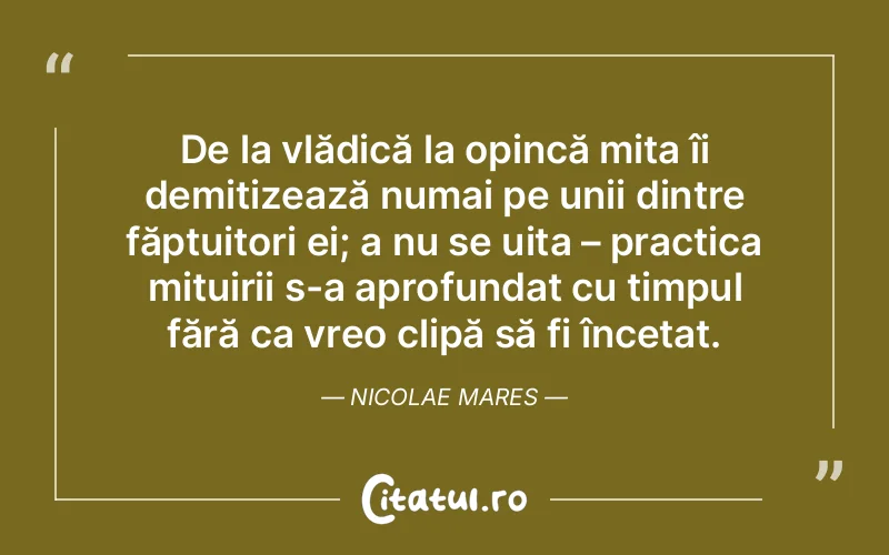 Citat Nicolae Mares - citate viata