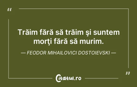Murim câte puțin în fiecare zi, trebu...