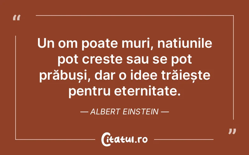 Citat Albert Einstein - citate viata