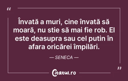 A crea înseamnă a nimici moartea. Roma... A crea înseamnă a nimici moartea. Roma...