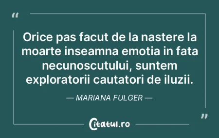 Nu mi-e teama de tine, moarte, si tare-a...