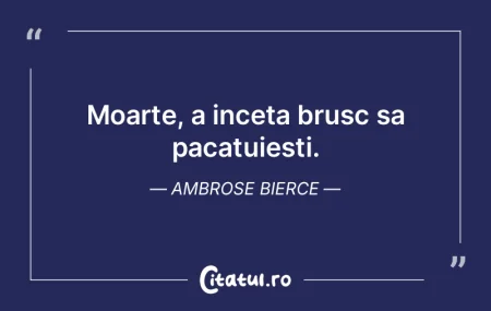 Sfant, un pacatos mort, revizuit si edit...