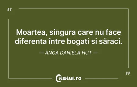 A muri inseamna de fapt a te muta intr-o... A muri inseamna de fapt a te muta intr-o...