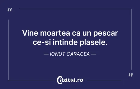 Moartea-si serbeaza din secunda-n secund... Moartea-si serbeaza din secunda-n secund...