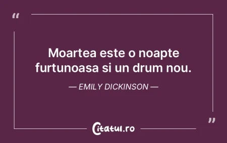 Cand voi muri, lucrurile se vor intrerup...