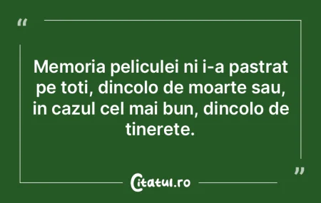 Cei intelepti nu-i plang nici pe cei vii...