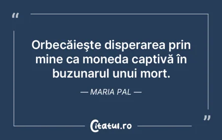 De ce te tulburi pentru o casă care nu ...